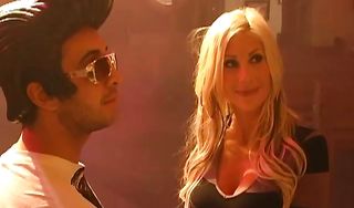 Mouthwatering woman Puma Swede is about to start moaning from pleasure while mate is licking her cunny