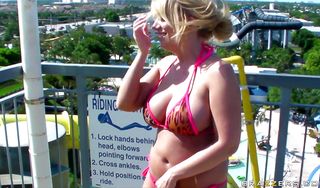 Admirable blonde diva Heather Summers with round tits and fellow have steamy pipe riding session